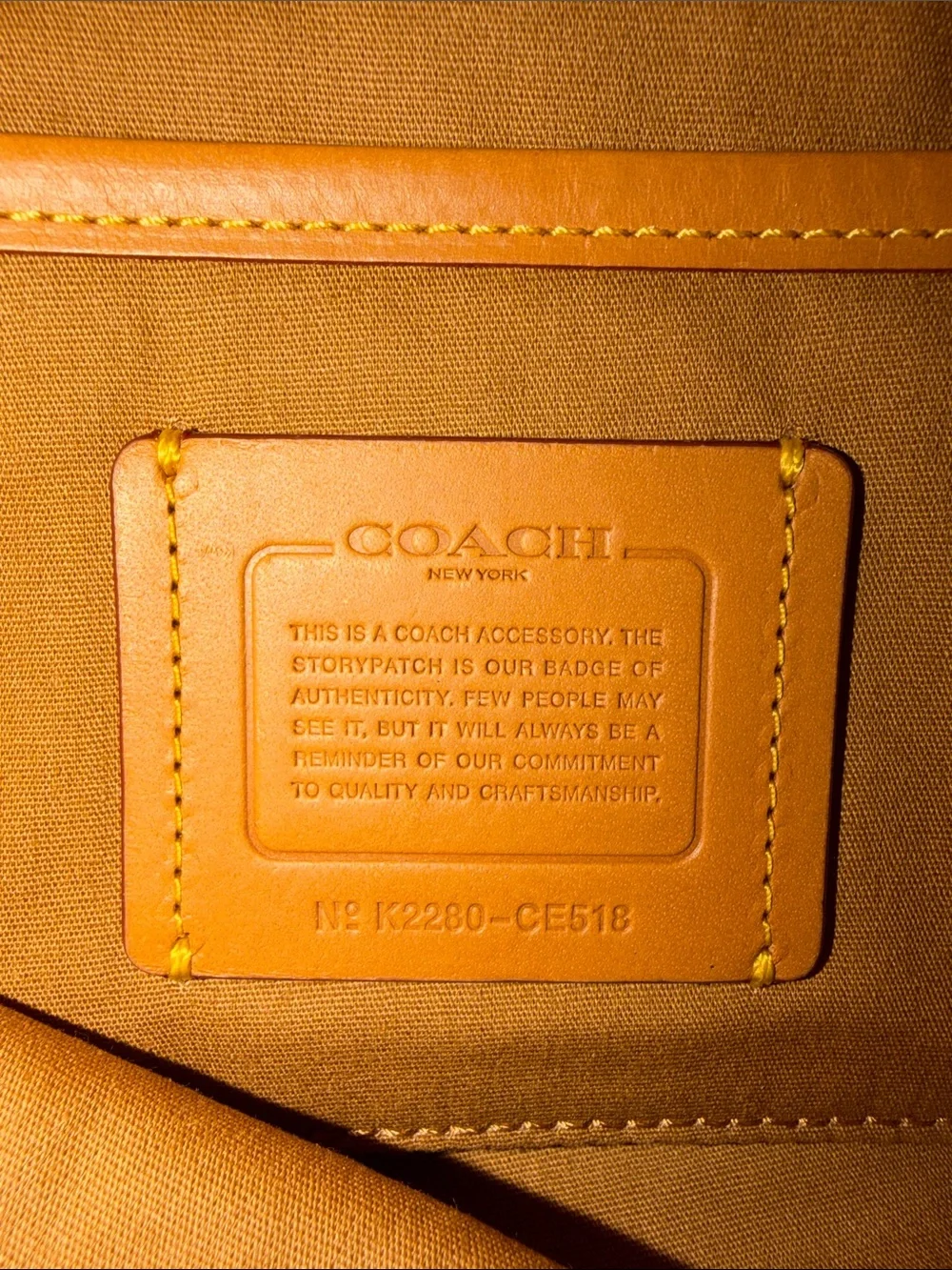 ‼️Coach Charter Belt Bag 7 In Signature Denim
